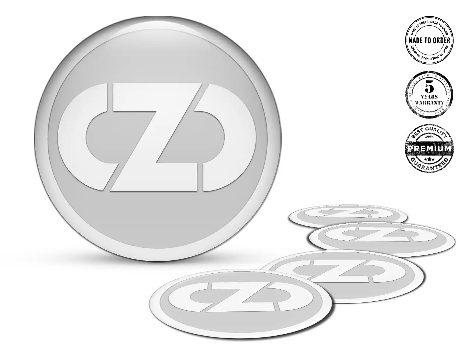 OZ Felgenplaketten für Autos Stilvolle Radlogos